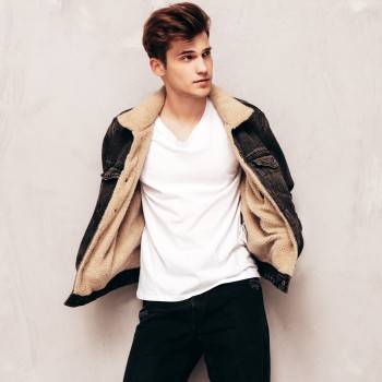 Fur Denim Jacket